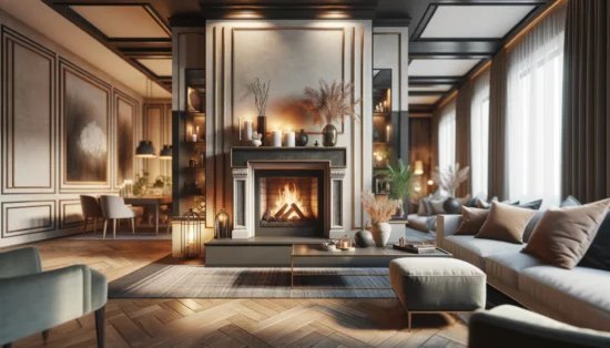 Fireplace Designs to Revolutionize Your Living Room Aesthetics